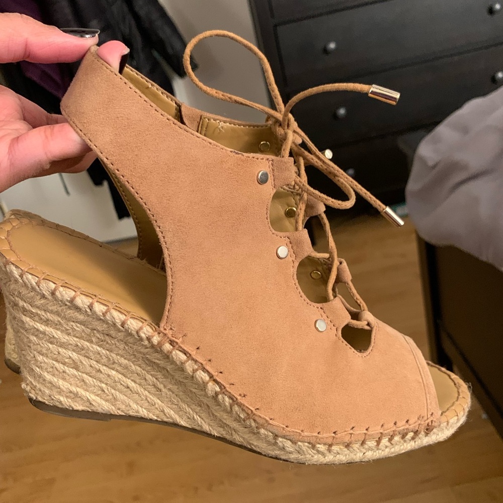 Franco Sarto Nataly Women Open Toe Wedge Sandal